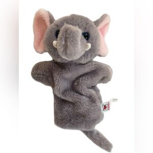 Ganz Playtime Puppet Elephant H13969 Plush Pretend Play Preschool